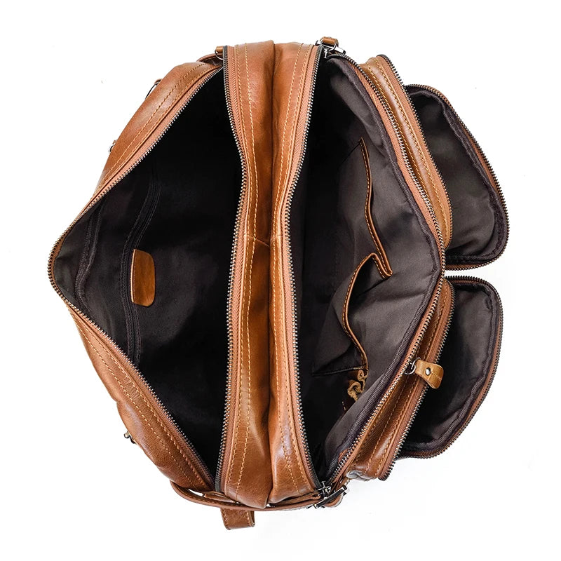 Sac à Dos Ordinateur Cuir Homme