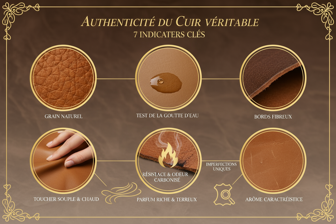 Comment reconnaître le vrai cuir ? 7 signes qui ne trompent pas