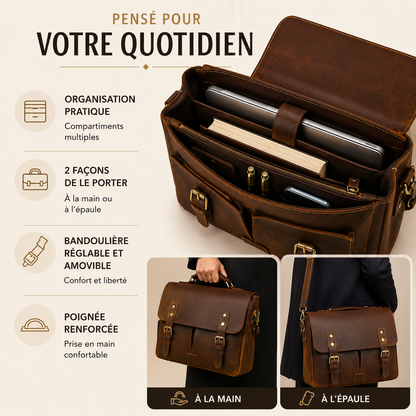 cuir homme