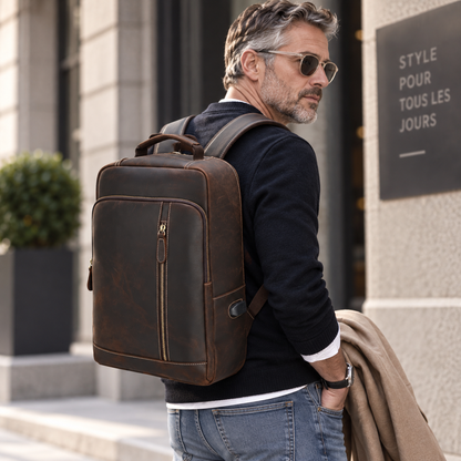 Petit Sac a Dos Cuir Homme