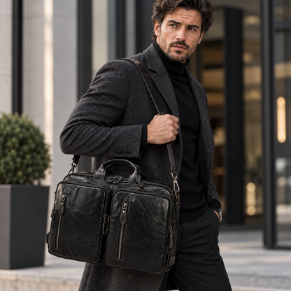 Sac à Dos Ordinateur Cuir Homme