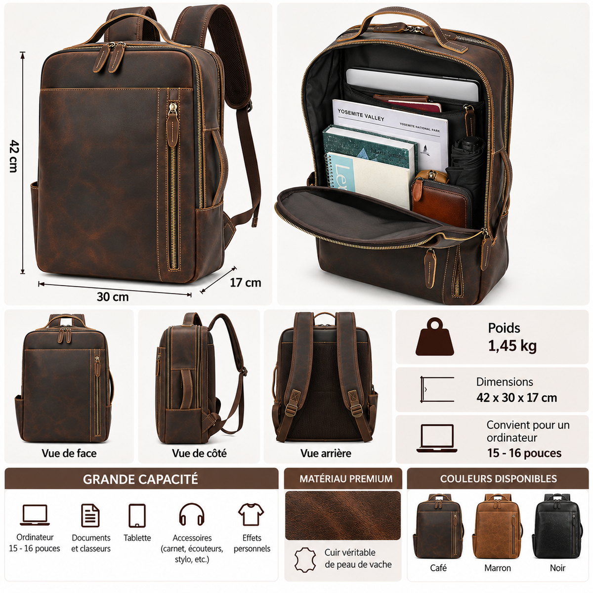 Sac a Dos Travail Homme