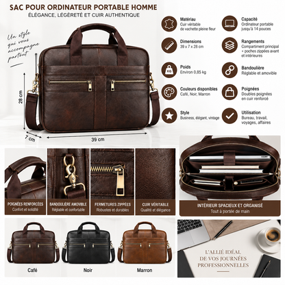 Sac pour Ordinateur Portable Homme