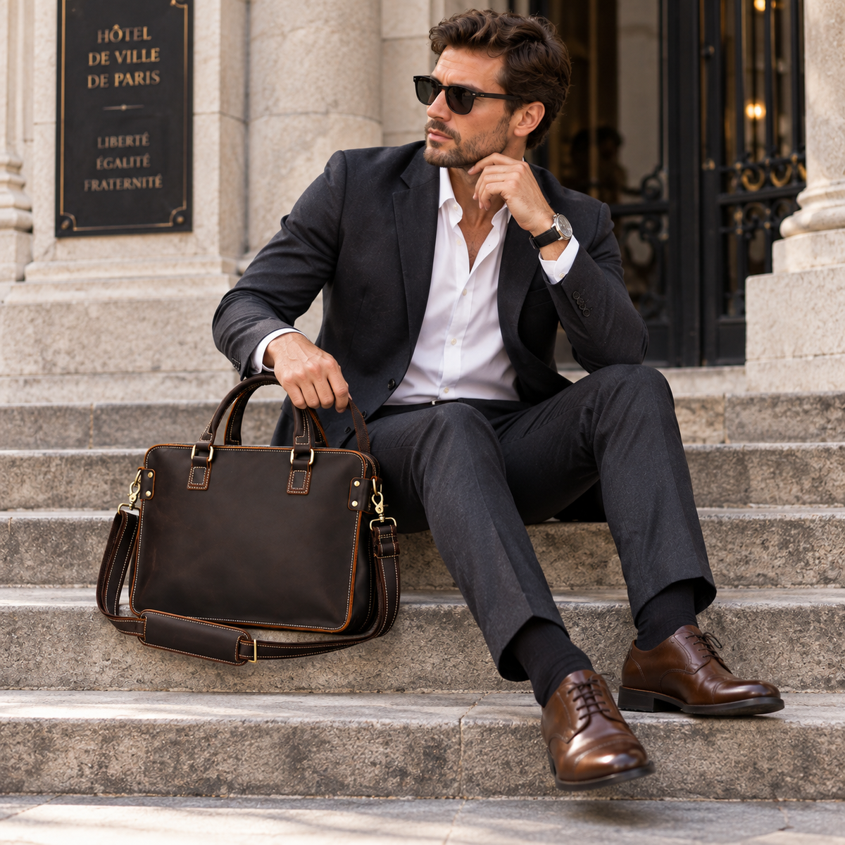 Sac Ordinateur Homme 15 Pouces