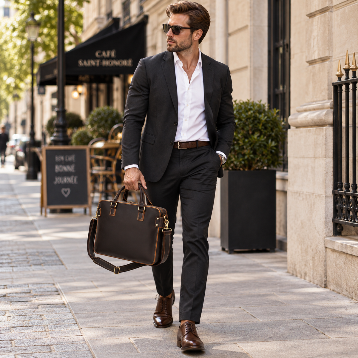 Sac Ordinateur 15 Pouces Homme Cuir