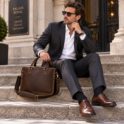 Sac Ordinateur 15 Pouces Homme Cuir