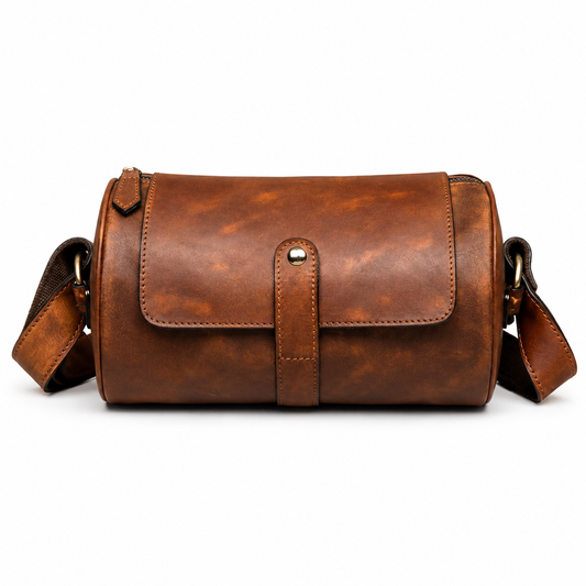 Sac Bandoulière Cuir Homme Vintage