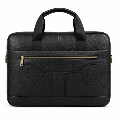 Sac Ordinateur Homme Cuir Noir