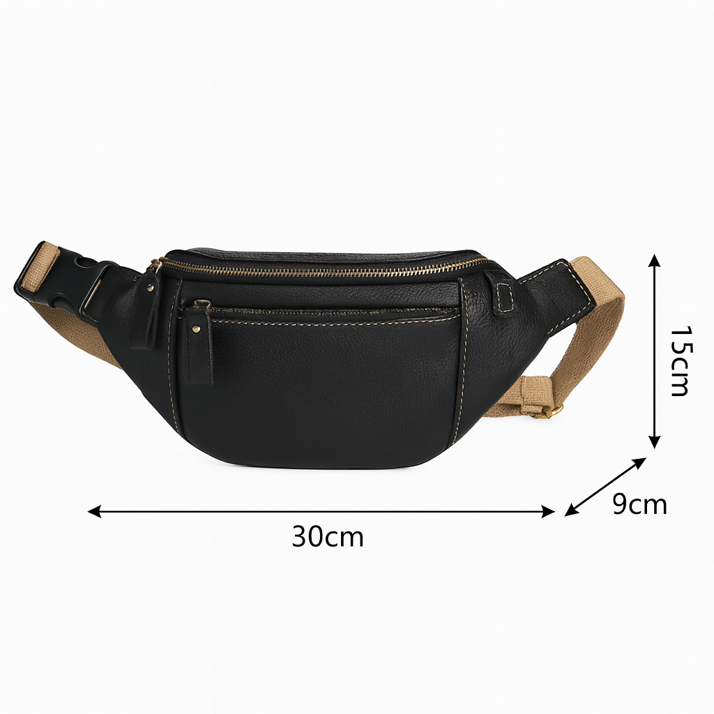 Sac Banane Cuir Homme Luxe