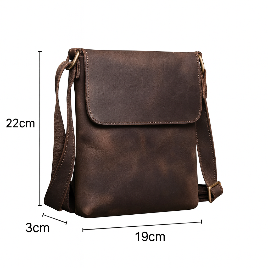 Sac en Bandoulière Homme Cuir