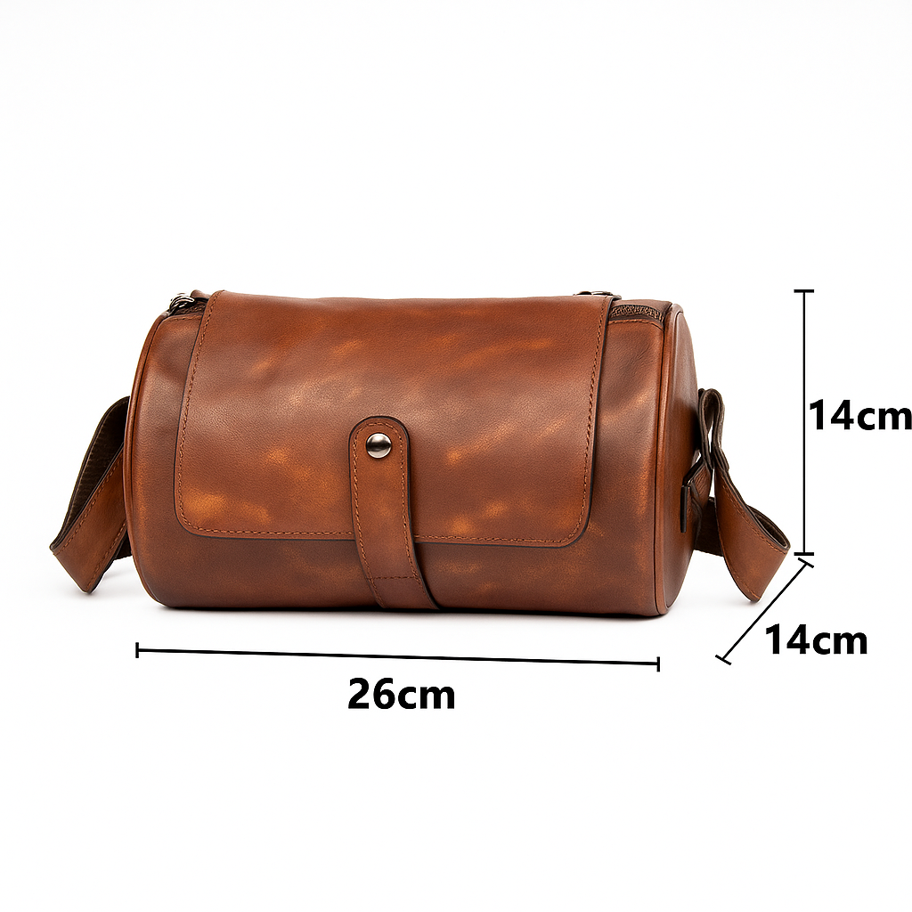 Sac Bandoulière Cuir Homme Vintage