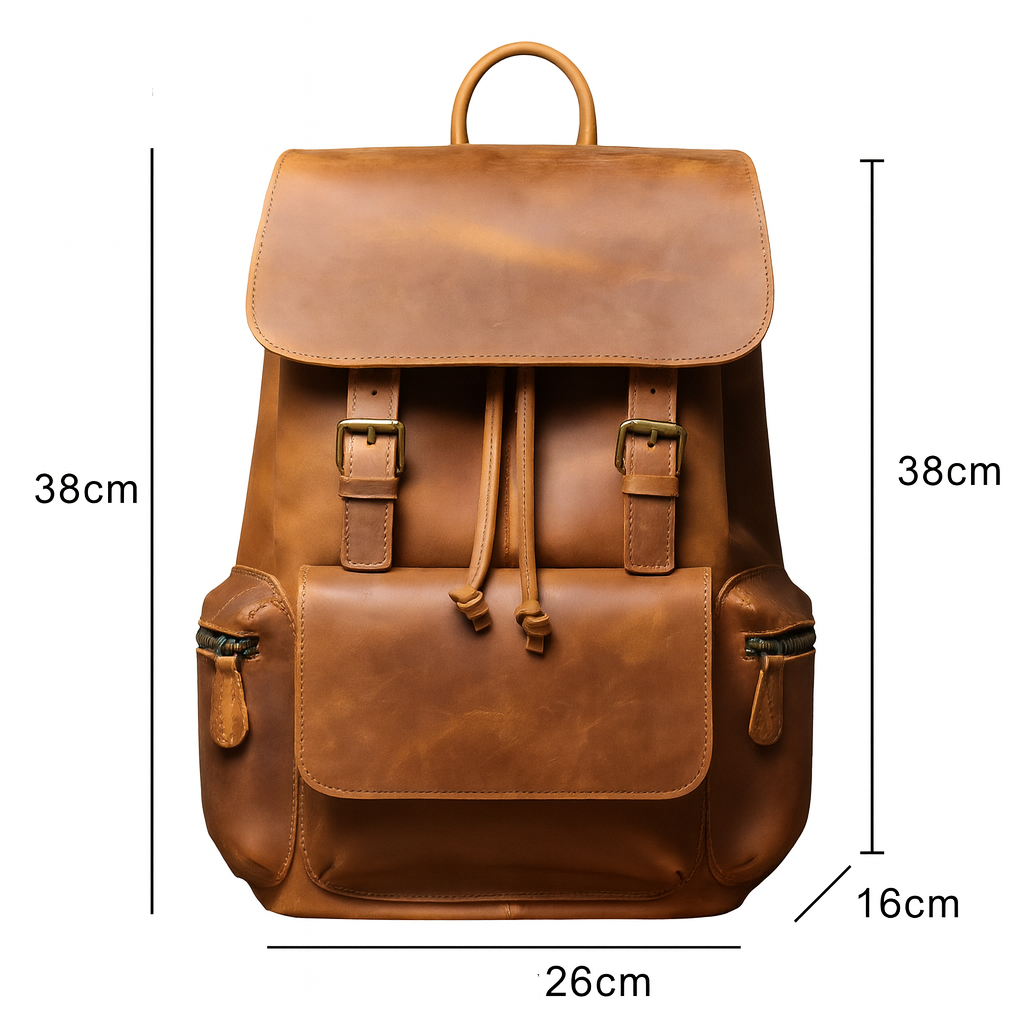 Sac a Dos Cuir Veritable Homme