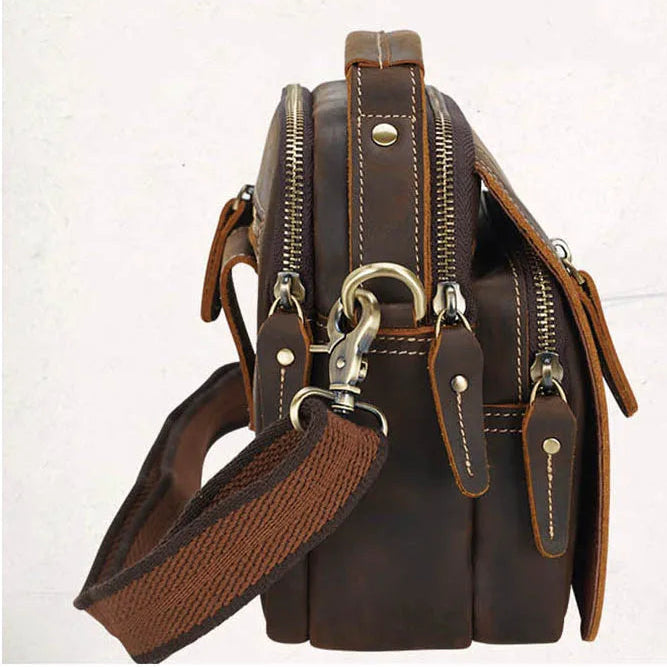 Petit Sac Bandoulière Homme Cuir