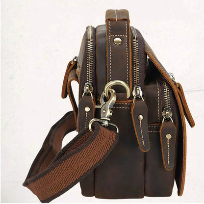 Petit Sac Bandoulière Homme Cuir