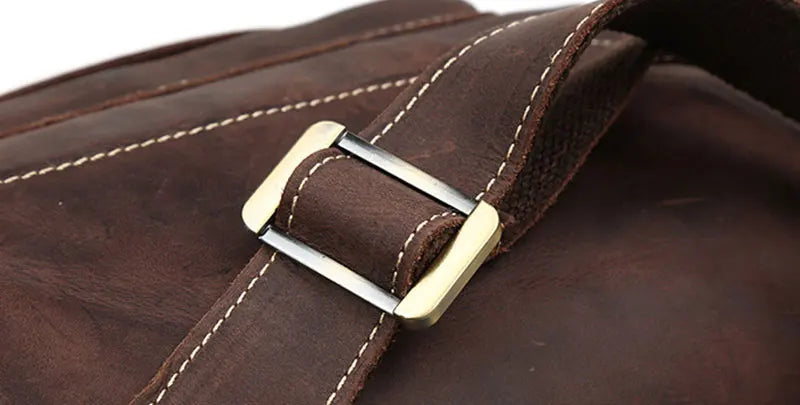 Sac Banane Cuir Noir Homme