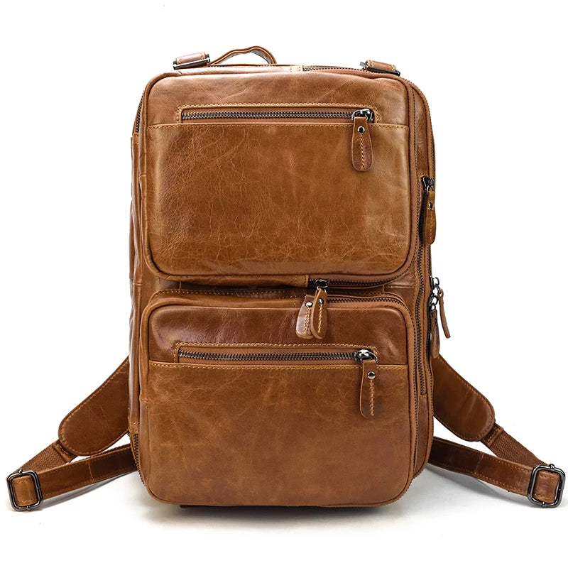 Sac à Dos Ordinateur Cuir Homme