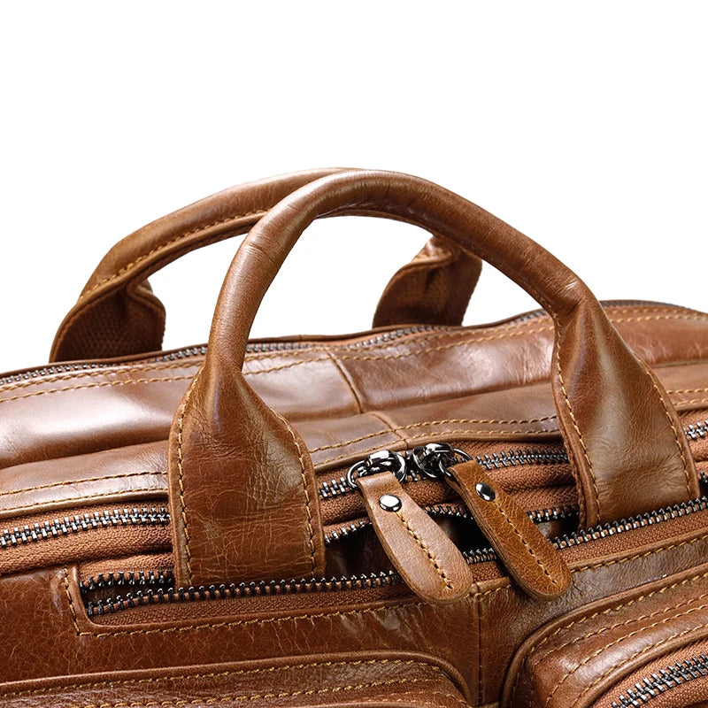 Sac à Dos Ordinateur Cuir Homme