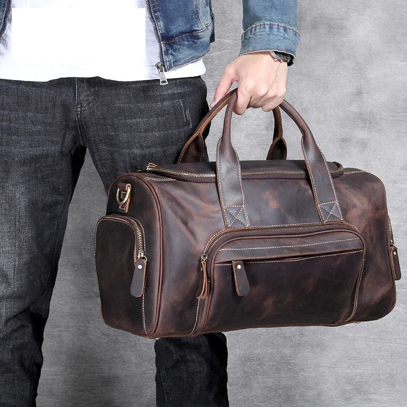 Sac Cuir de Voyage Homme