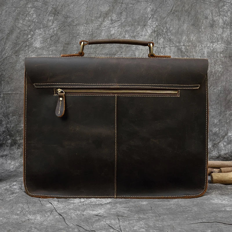 Sac Ordinateur en Cuir Homme