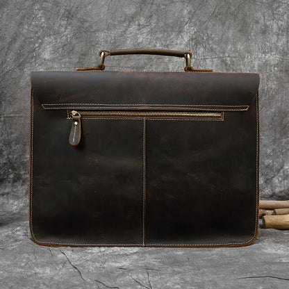 Sac Ordinateur en Cuir Homme