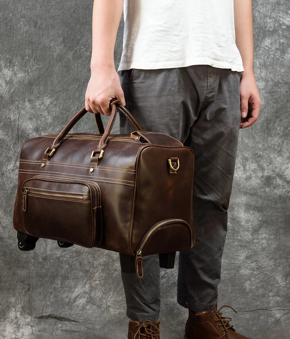 Sac de Voyage Homme avec Roulettes