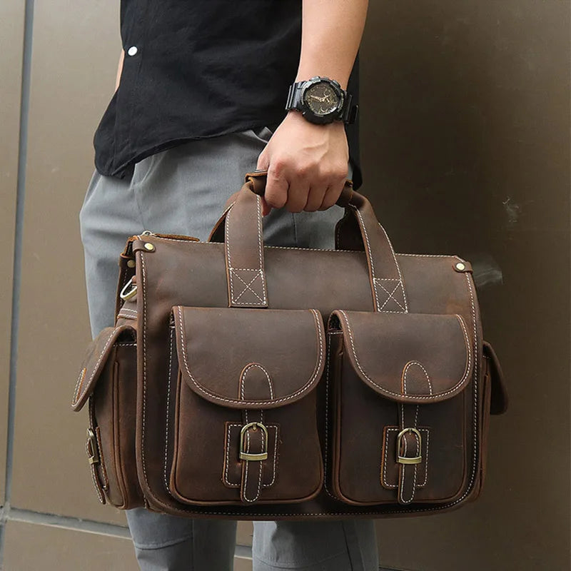 Sac Ordinateur Homme Cuir Luxe
