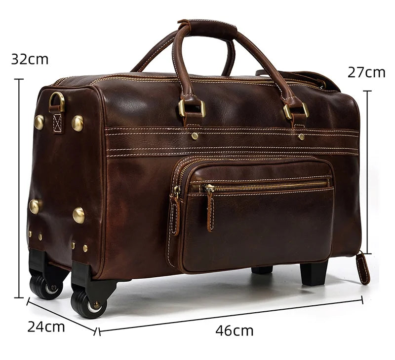 Sac de Voyage Homme avec Roulettes