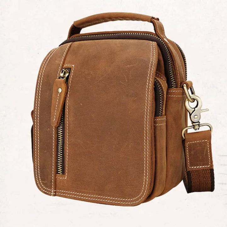 Petit Sac Bandoulière Homme Cuir
