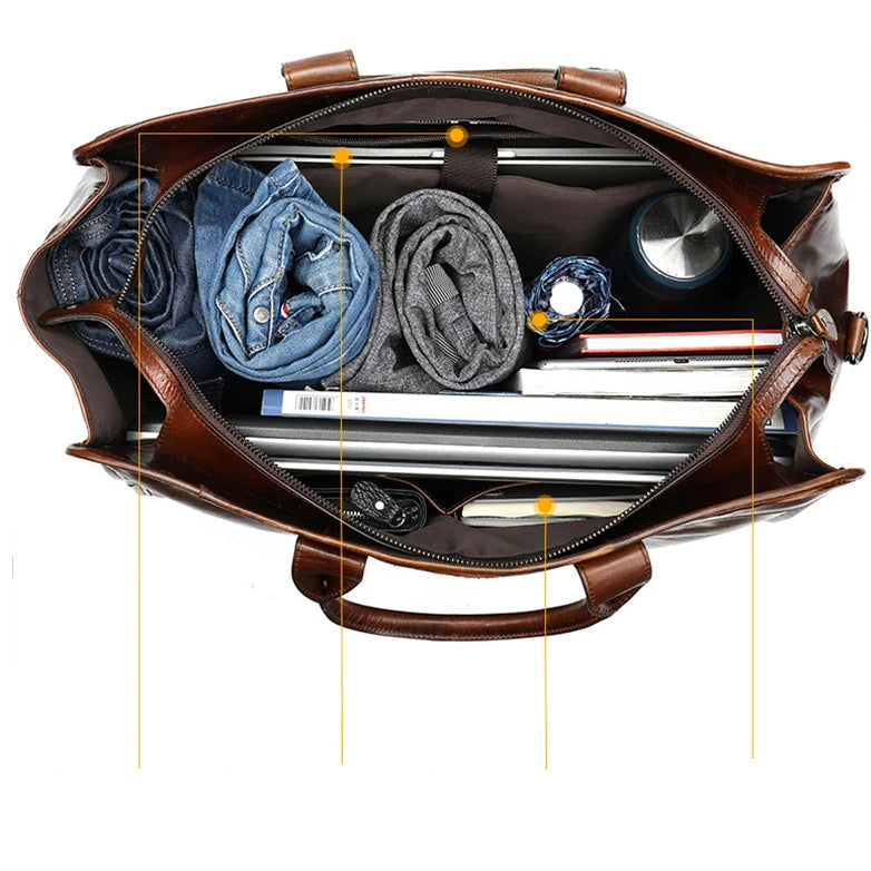 Sac de Voyage Homme Cuir Luxe