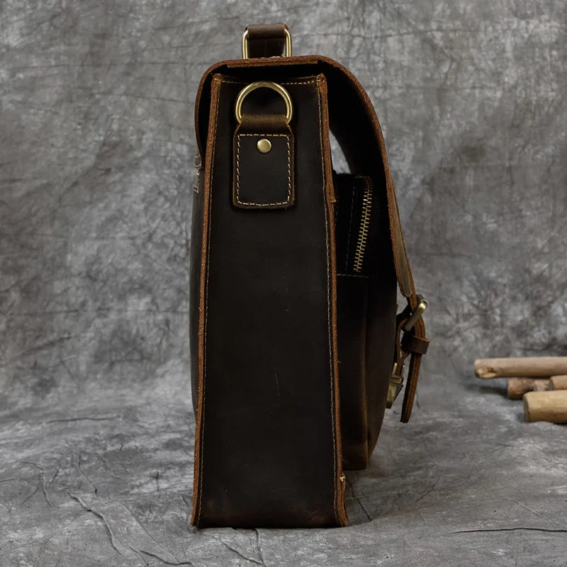 Sac Ordinateur en Cuir Homme