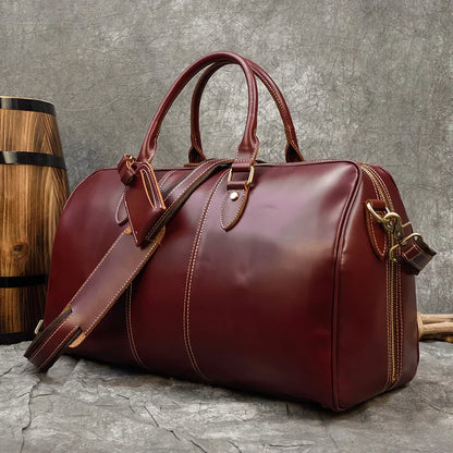 Sac de Voyage pour Homme en Cuir