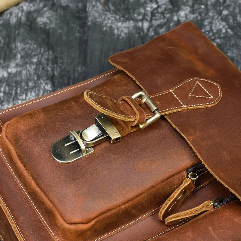Sac Ordinateur en Cuir Homme