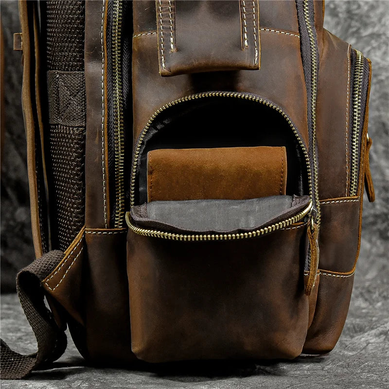 Sac a Dos en Cuir pour Homme