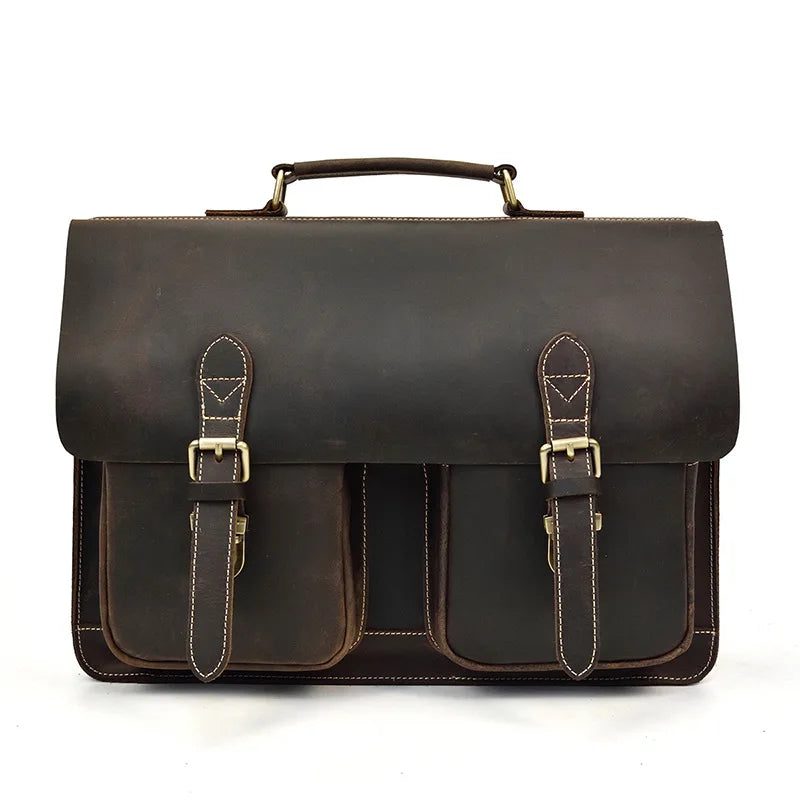 Sac Ordinateur en Cuir Homme