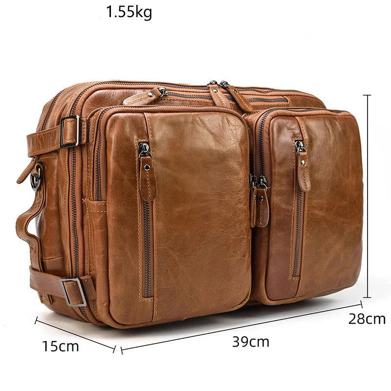 Sac à Dos Ordinateur Cuir Homme