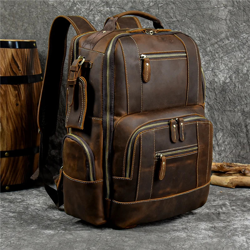 Sac a Dos en Cuir pour Homme