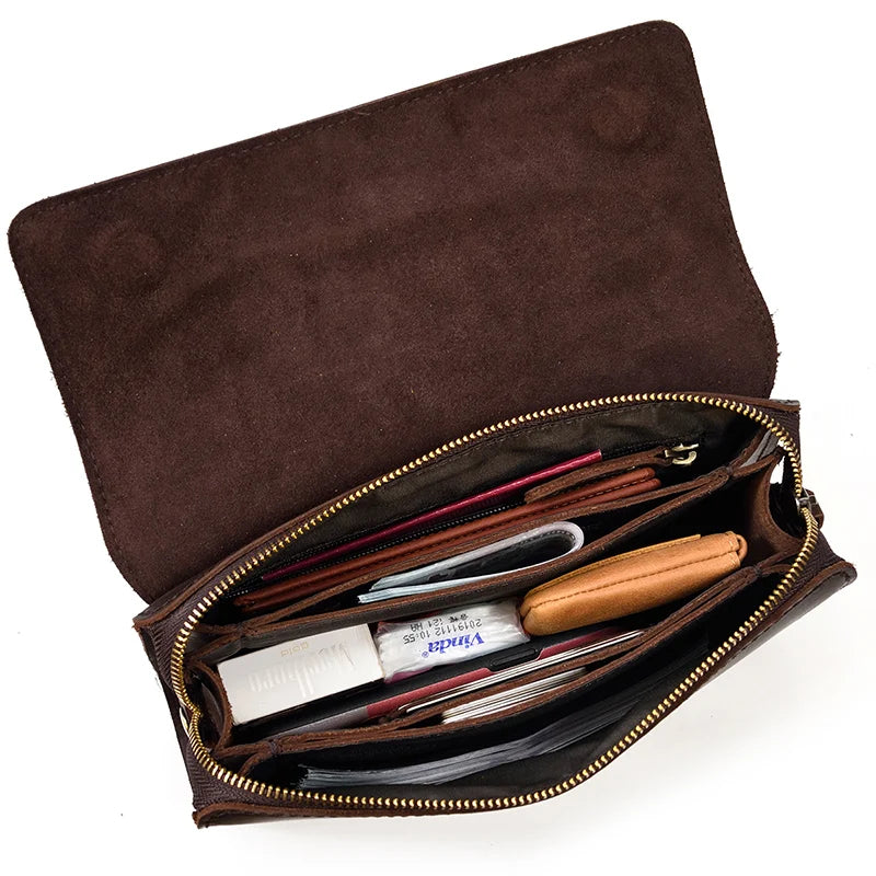 Sac a Main en Cuir Homme