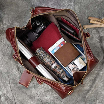 Sac de Voyage pour Homme en Cuir