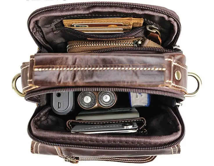 Petit Sac Bandoulière Homme Cuir