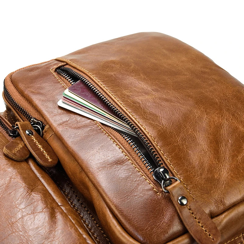 Sac à Dos Ordinateur Cuir Homme