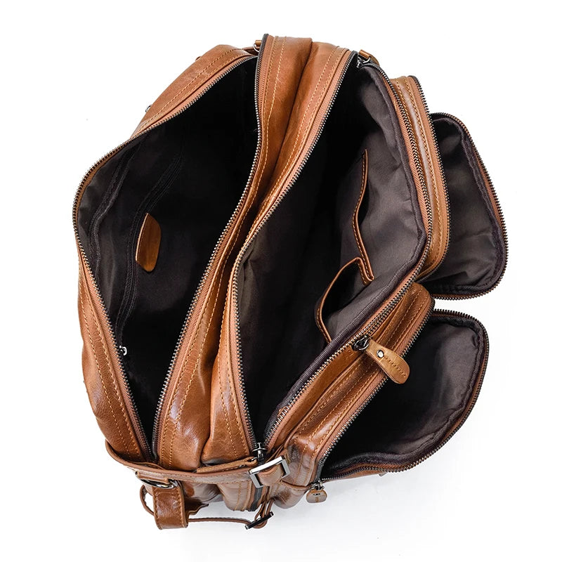 Sac à Dos Ordinateur Cuir Homme