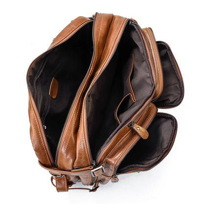 Sac à Dos Ordinateur Cuir Homme