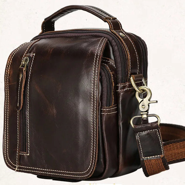 Petit Sac Bandoulière Homme Cuir