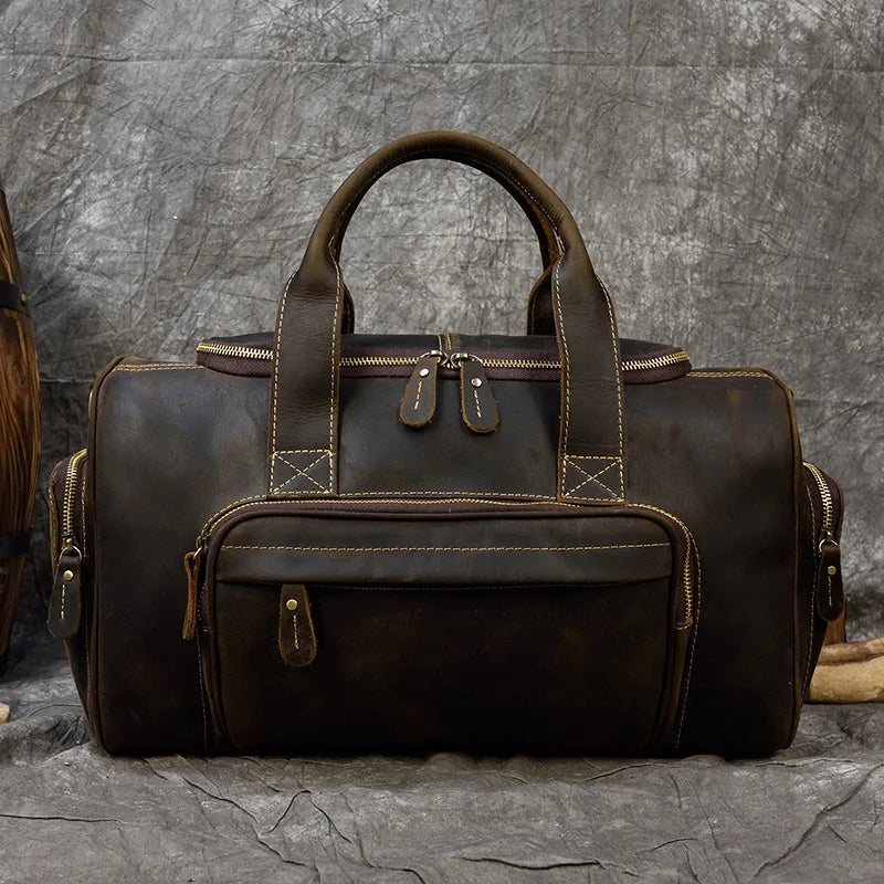 Sac Cuir de Voyage Homme