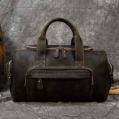 Sac Cuir de Voyage Homme