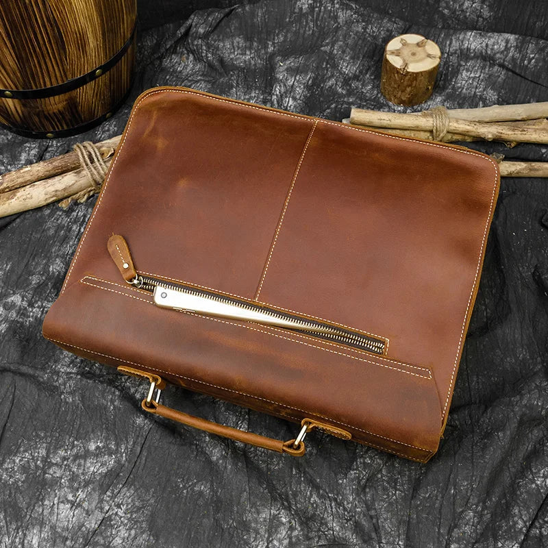 Sac Ordinateur en Cuir Homme