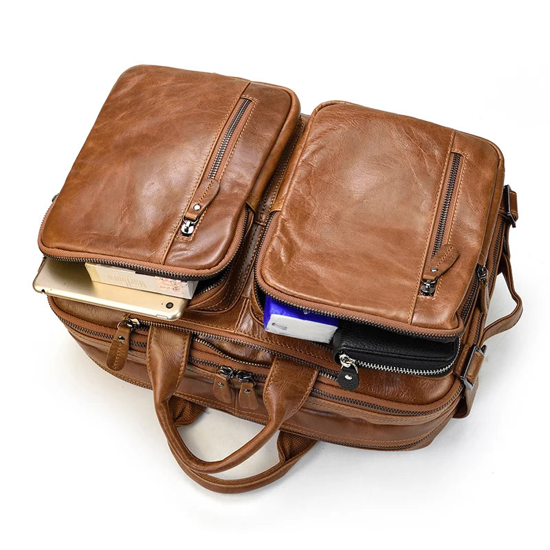 Sac à Dos Ordinateur Cuir Homme