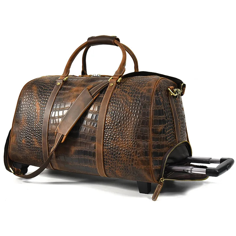 Sac de Voyage Homme a Roulette