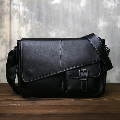 Sac Besace en Cuir Homme