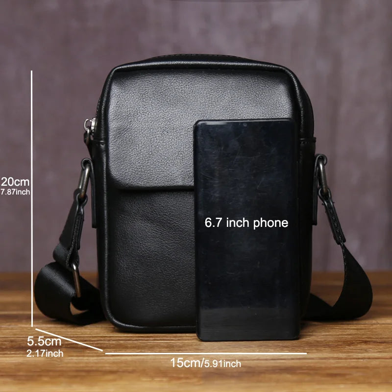 Sac Besace Homme en Cuir Samuel